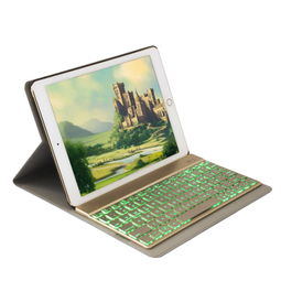 iWanna北合金色蓝牙无线键盘保护套 为iPad Air 2与iPad 6打造的完美配件组合